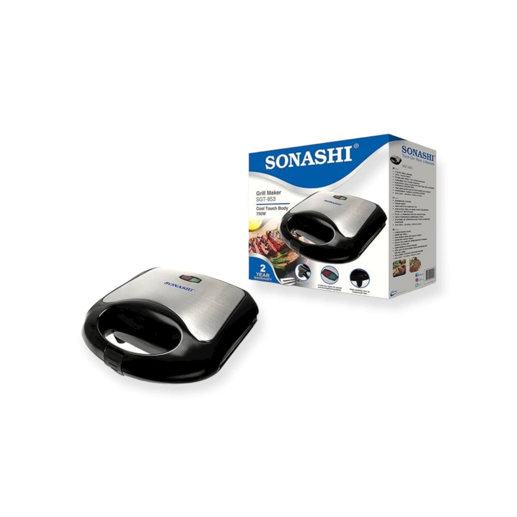 Sendviç cihazı Sonashi SGT-853.