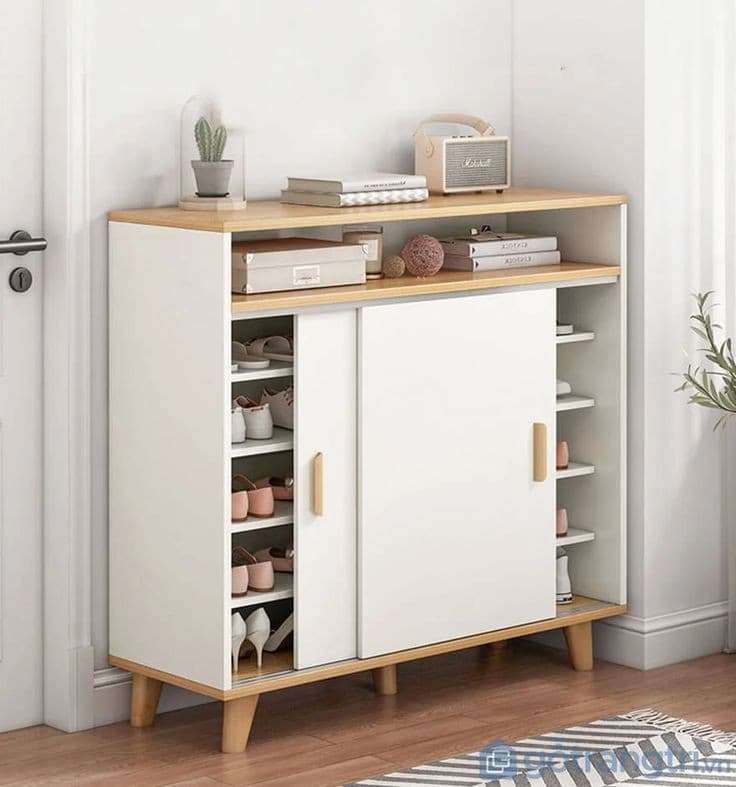 Ayaqqabı üçün tumba ZARR072, laminat, ağ