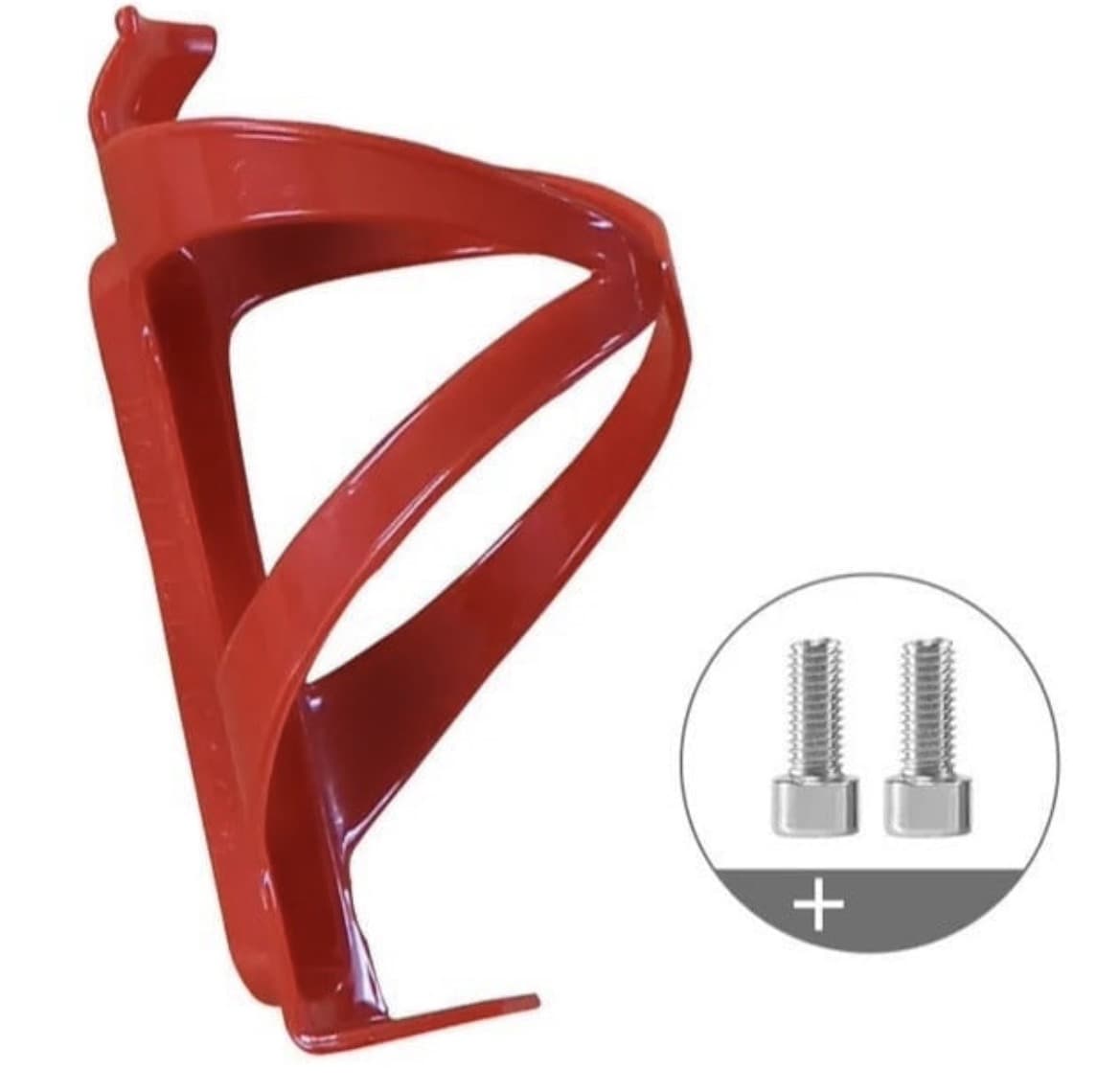 Velosiped su qabı tutacağı No Brand Fiber Ppower97 Red