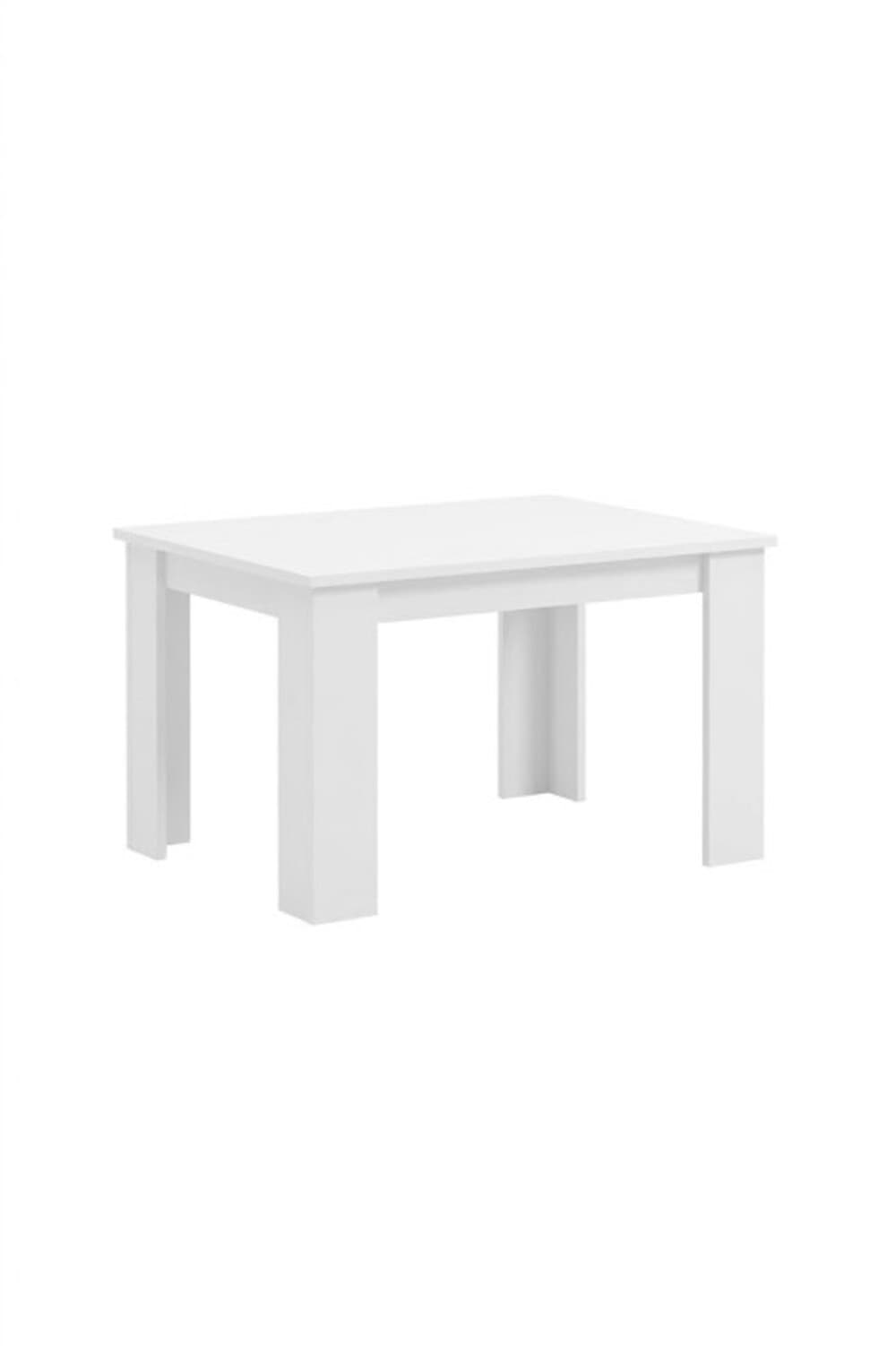 Masa MB1, ağ, laminat, 90x55x75 sm