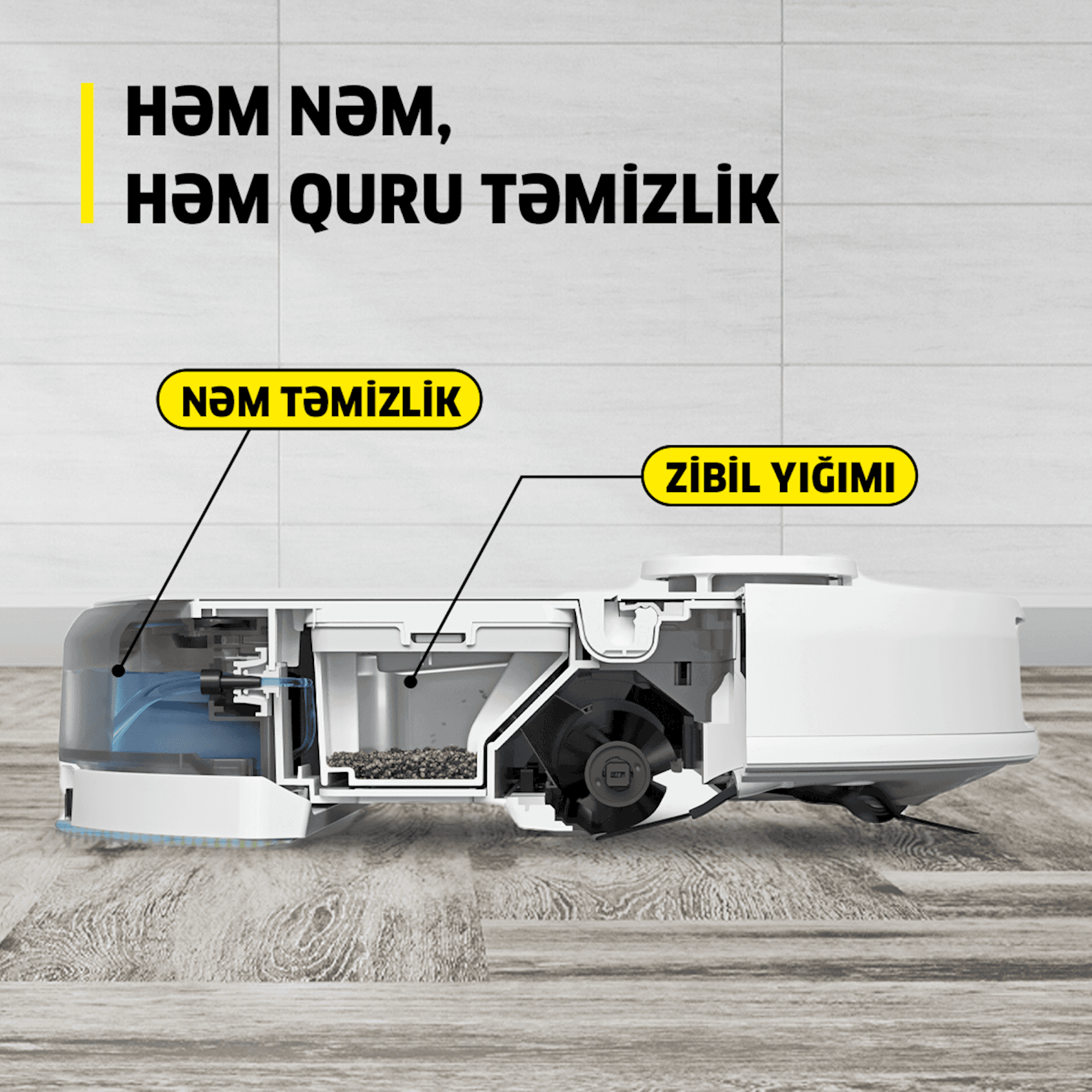 Robot-tozsoran Karcher RCV 5 — şəkil 22