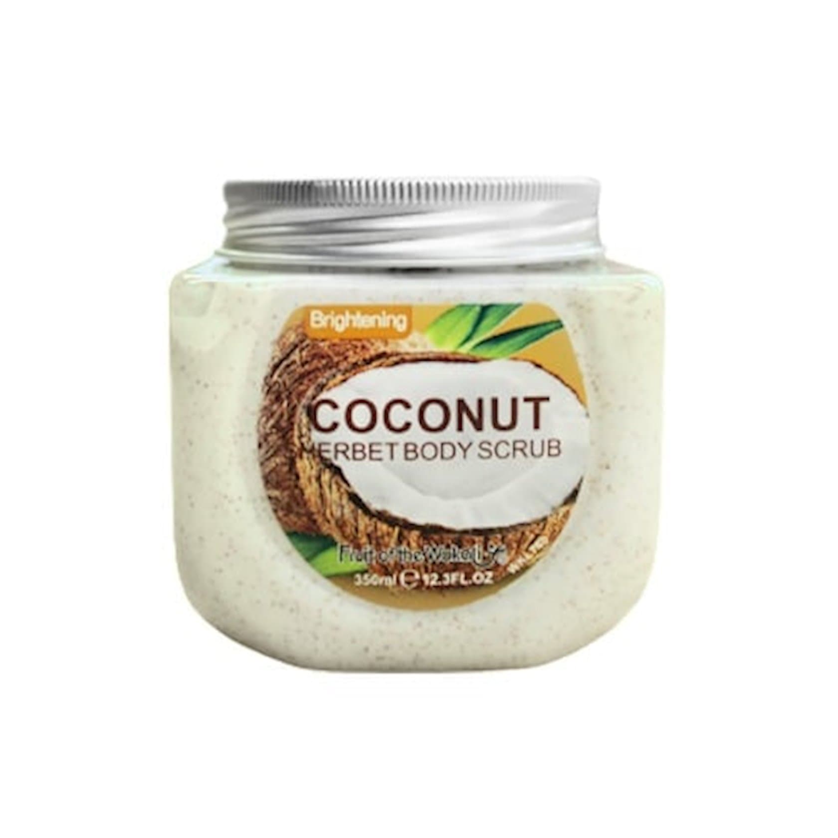 Bədən üçün skrab Wokali Coconut Sherbet Body Scrub kokos ilə 350 ml