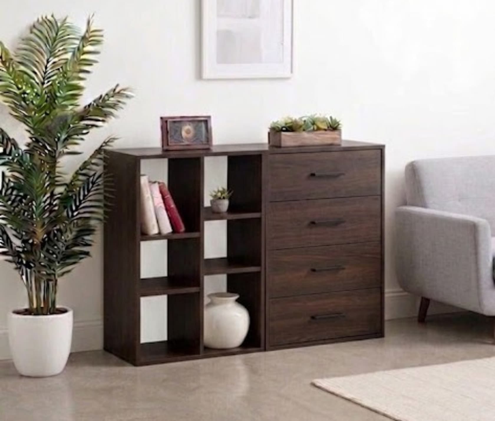 Komod MB 36, laminat, venge, 120x80x40 sm