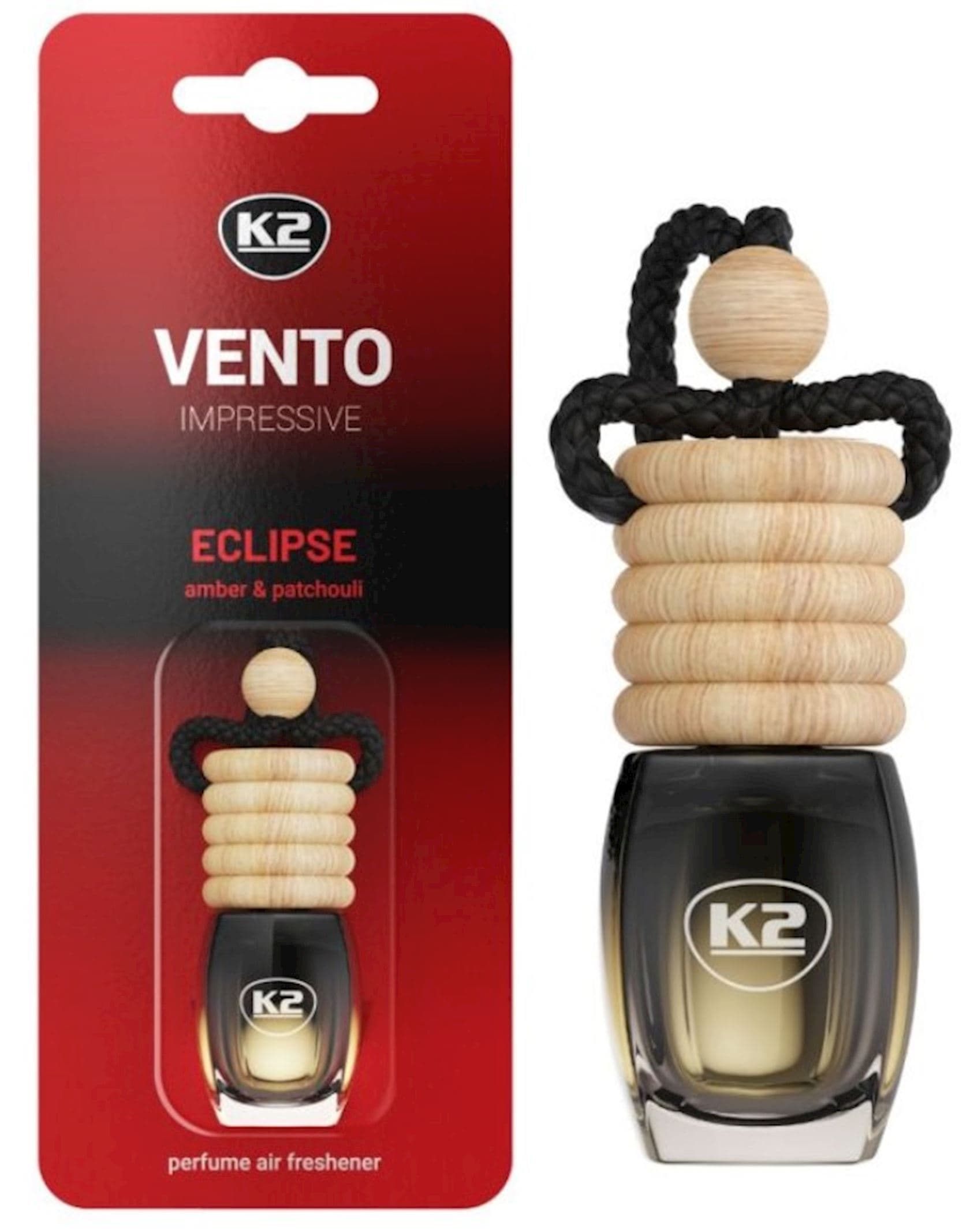 Avtomobil üçün ətirləndirici K2 Vento Impressive Eclipse Amber&Patchouli, 8 ml