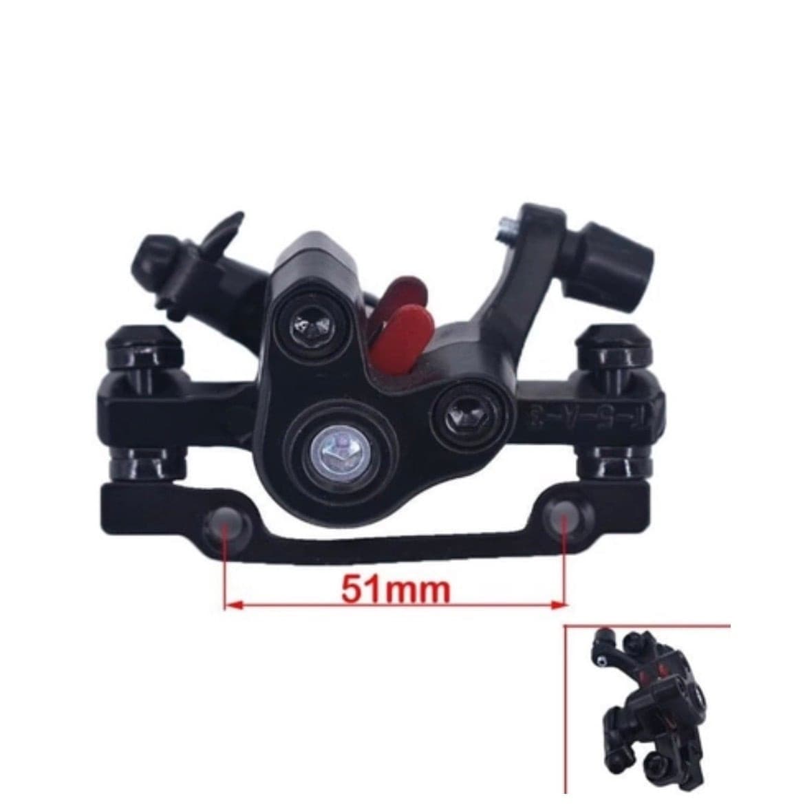 Velosiped üçün ön mexaniki disk əyləci R160/F180, MTB, dağ velosipedləri və bütün ölçülü velosipedlər üçün uyğundur — изображение 2