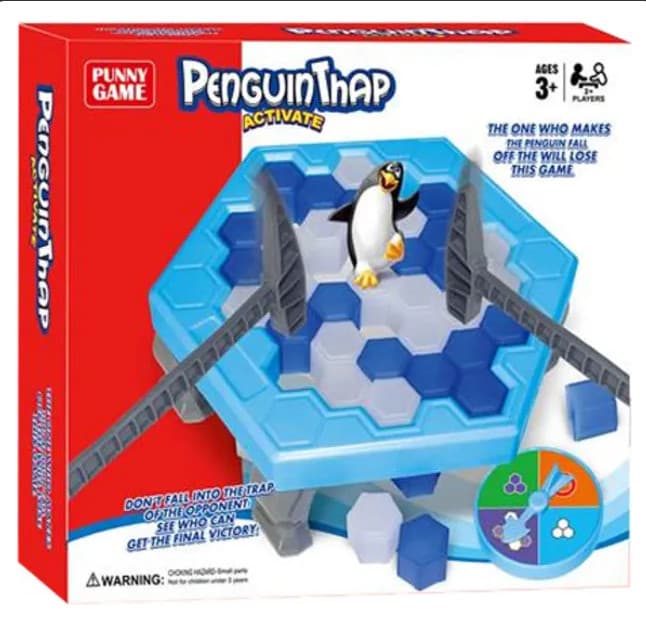Masaüstü oyun Penguin Trap, 3+ yaş