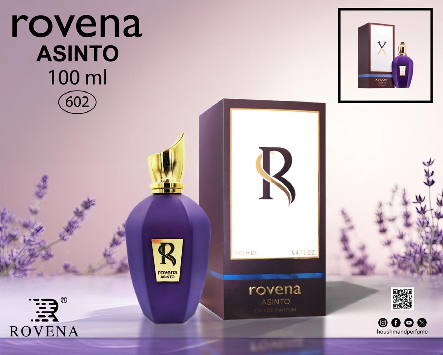 Rovena Asinto uniseks ətir suyu 100 ml