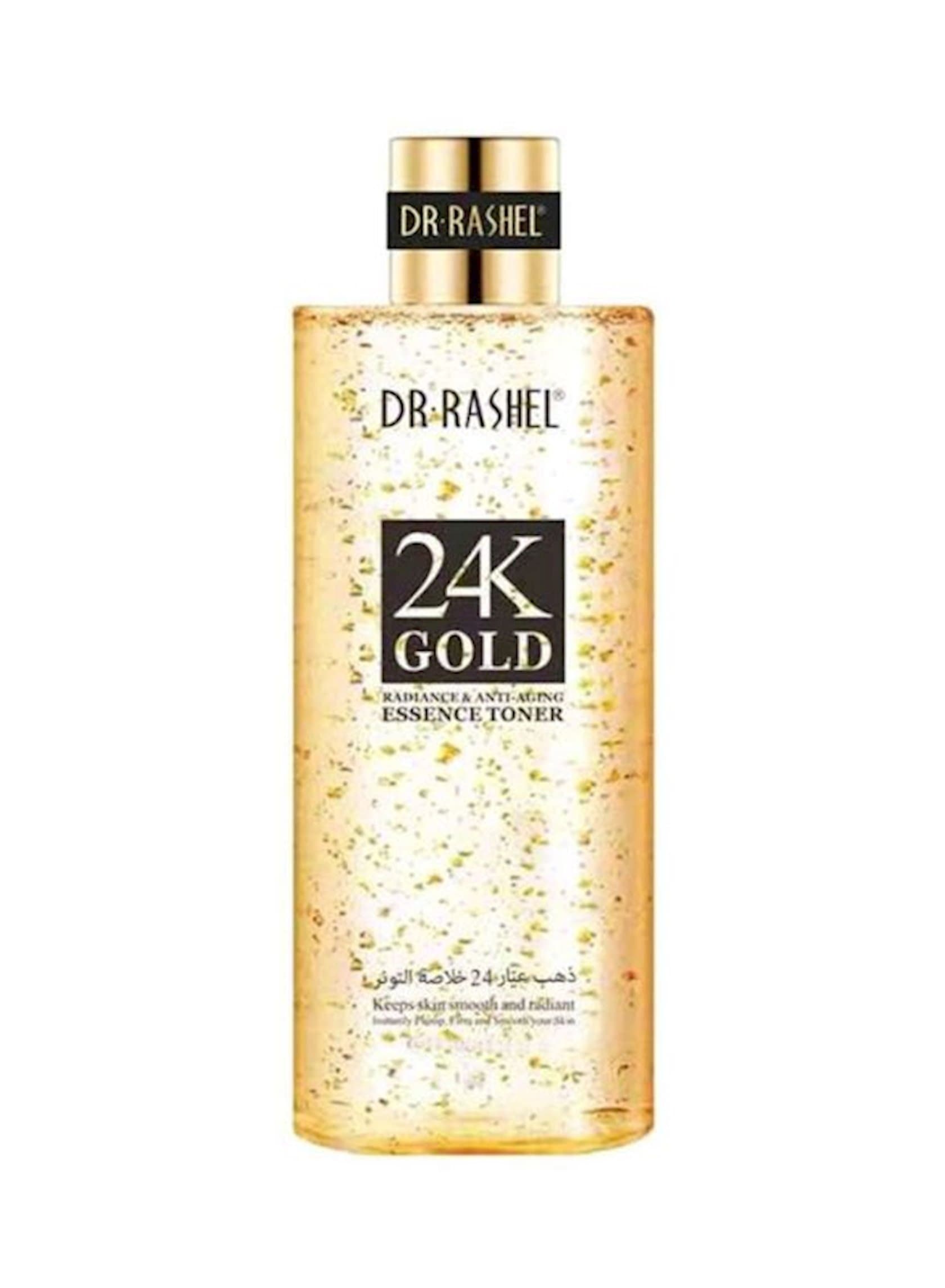 Üz üçün tonik Dr.Rashel 24K Gold Radiance And Anti-Aging Essence Toner 300 ml