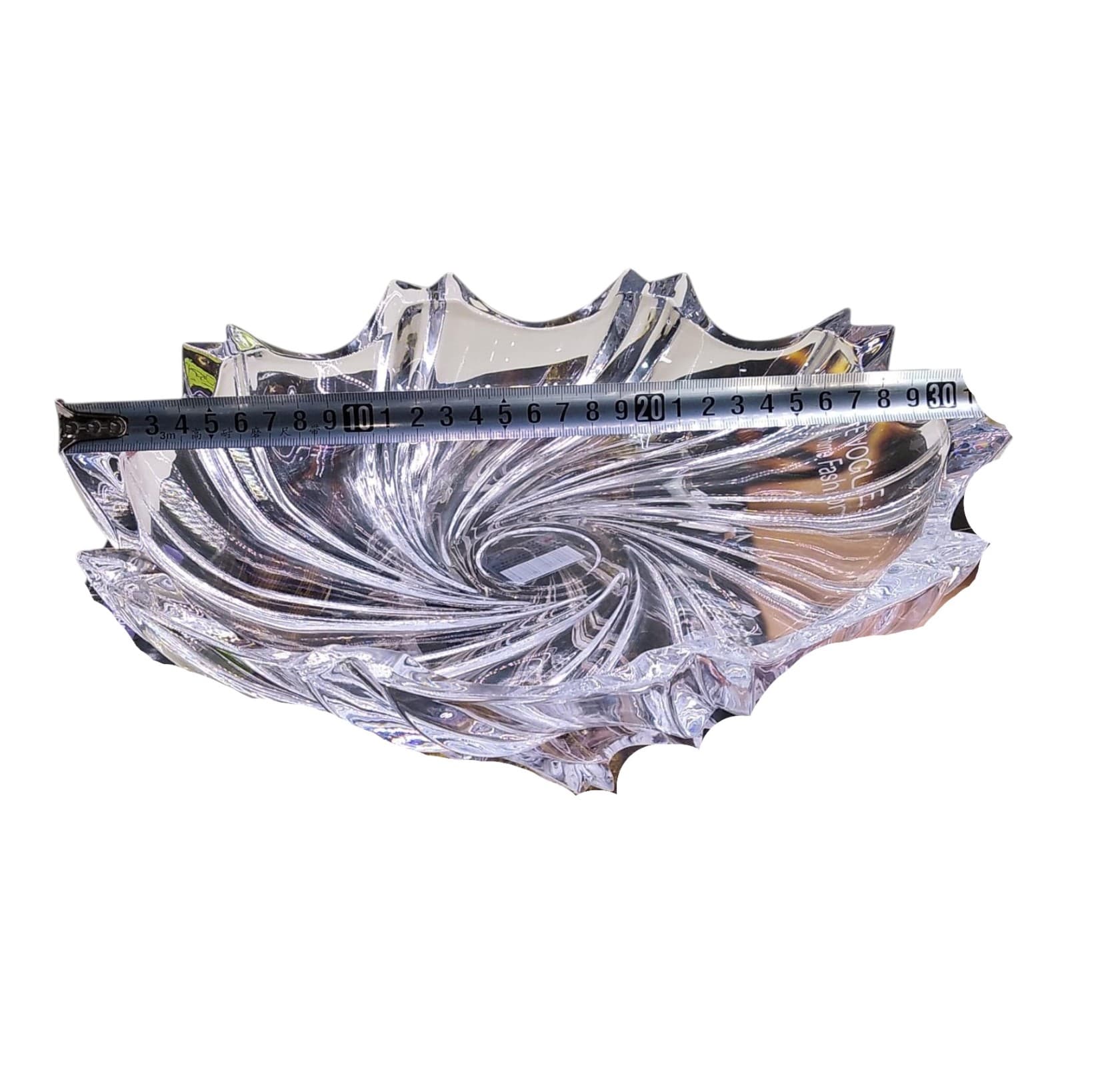 Şəkər qabı Yujing Glass Ware YJP-7091-2, şüşə, şəffaf