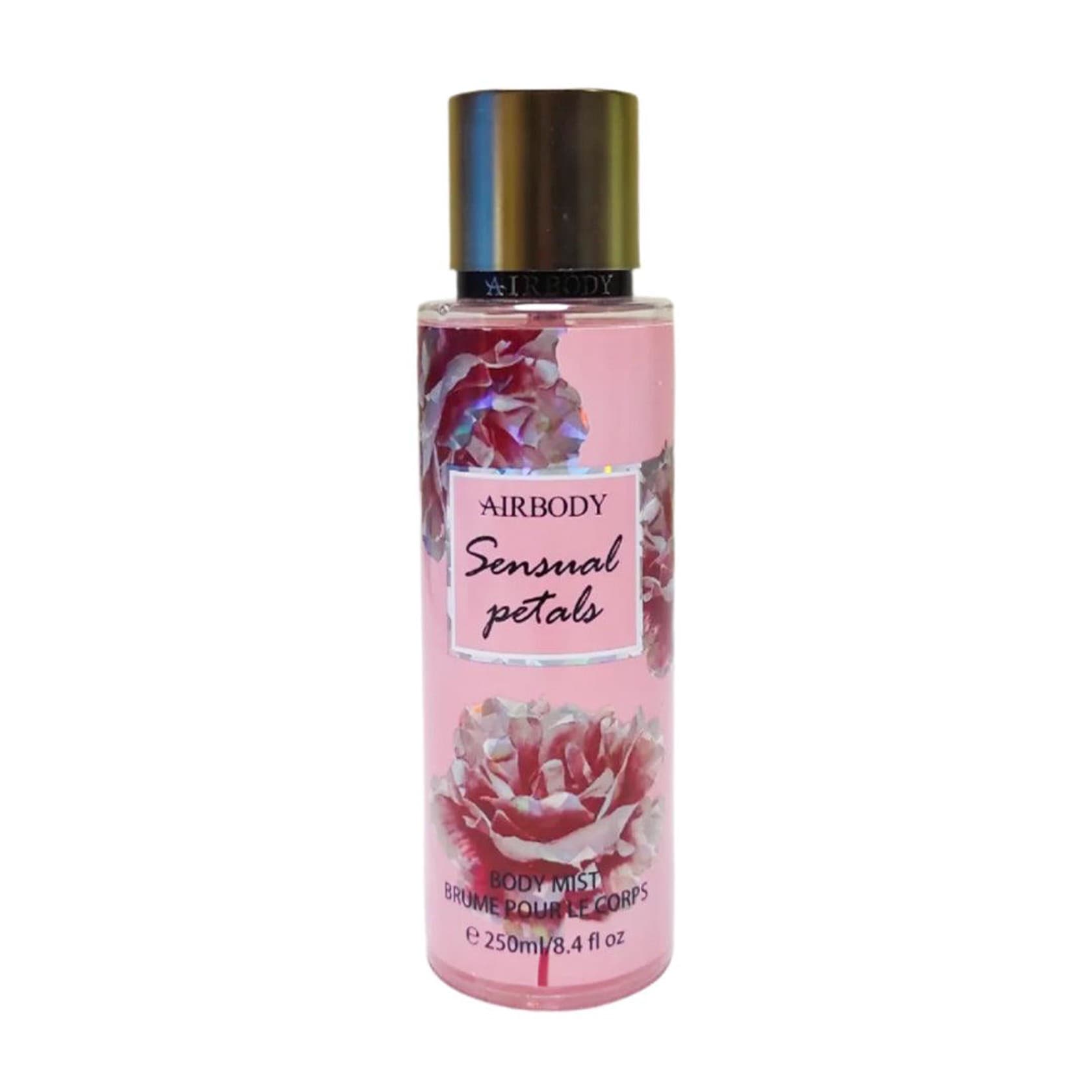 Bədən üçün ətirli sprey AirBody Sensual Petals 250 ml