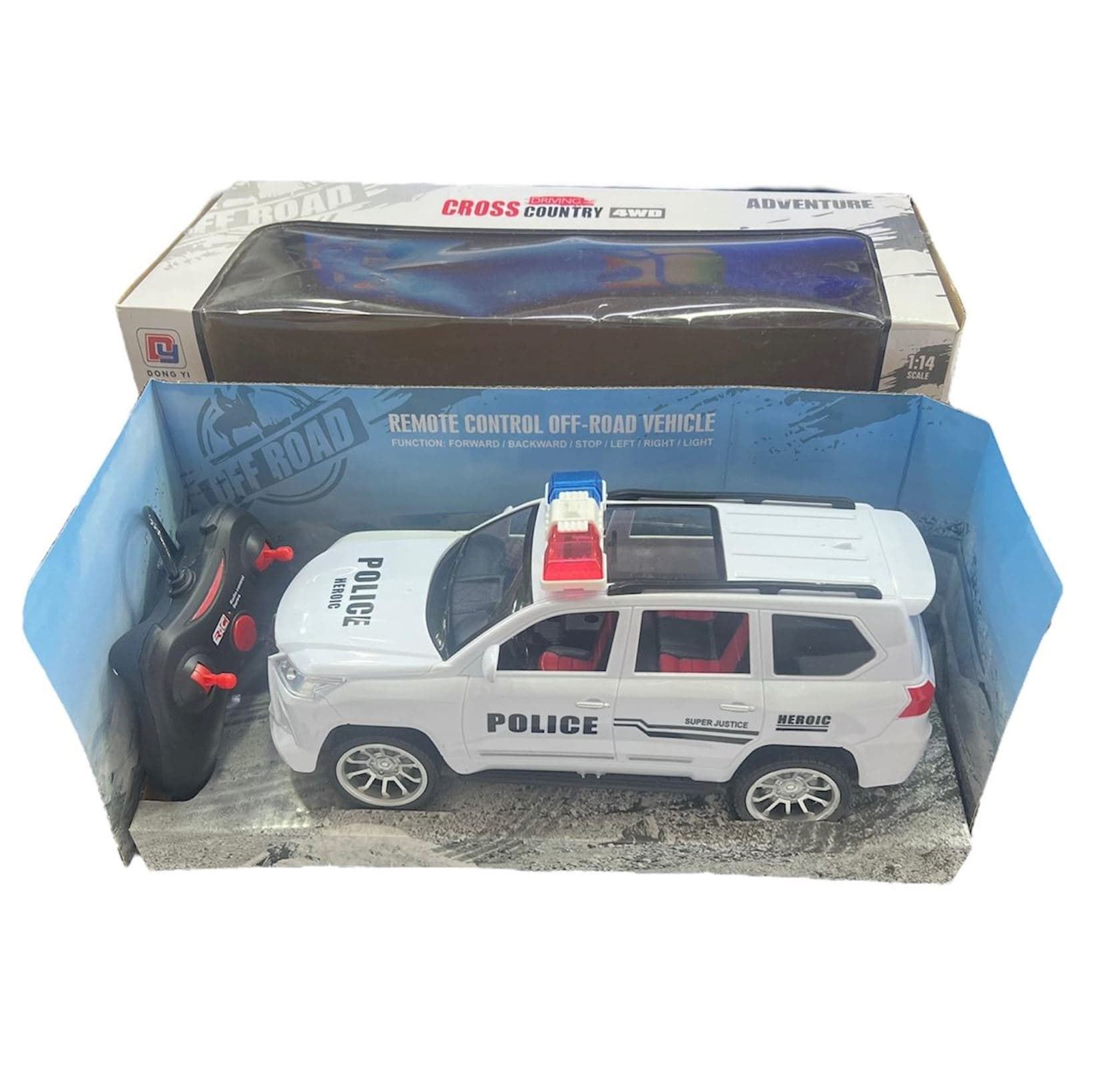 Radio ilə idarə olunan maşın 8555-165, 3-8 yaş, ağ