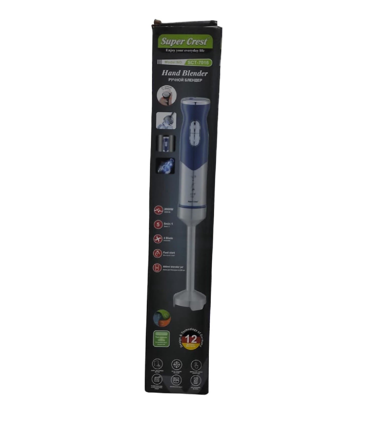 Blender Super Crest SCT-7016 White/Blue