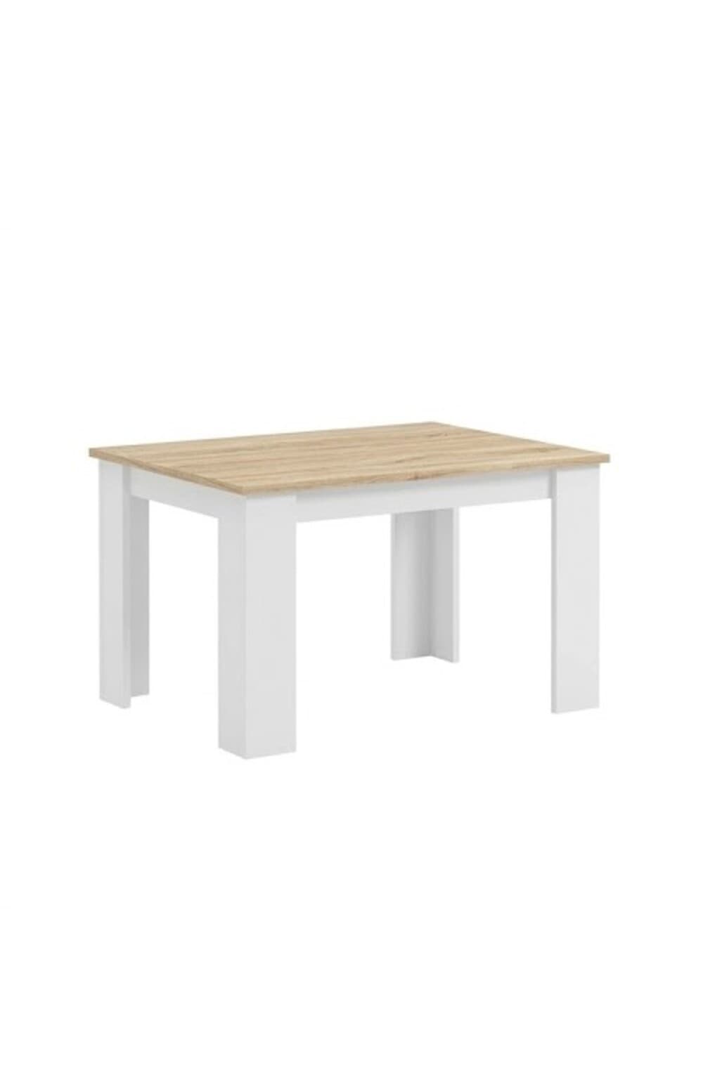 Nahar masası MB1, Laminat, Sonoma/Ağ, 120x70x75 sm