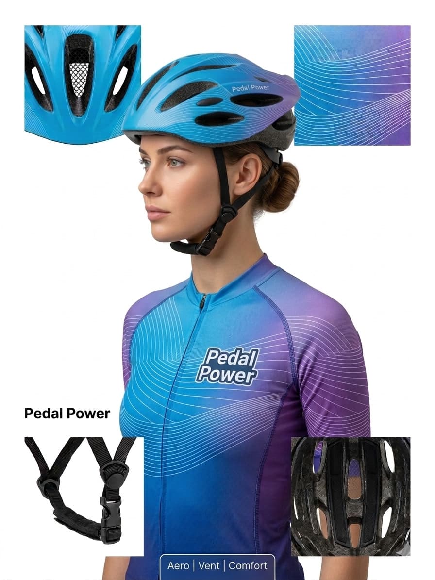 Velosiped üçün dəbilqə ppower 2154844