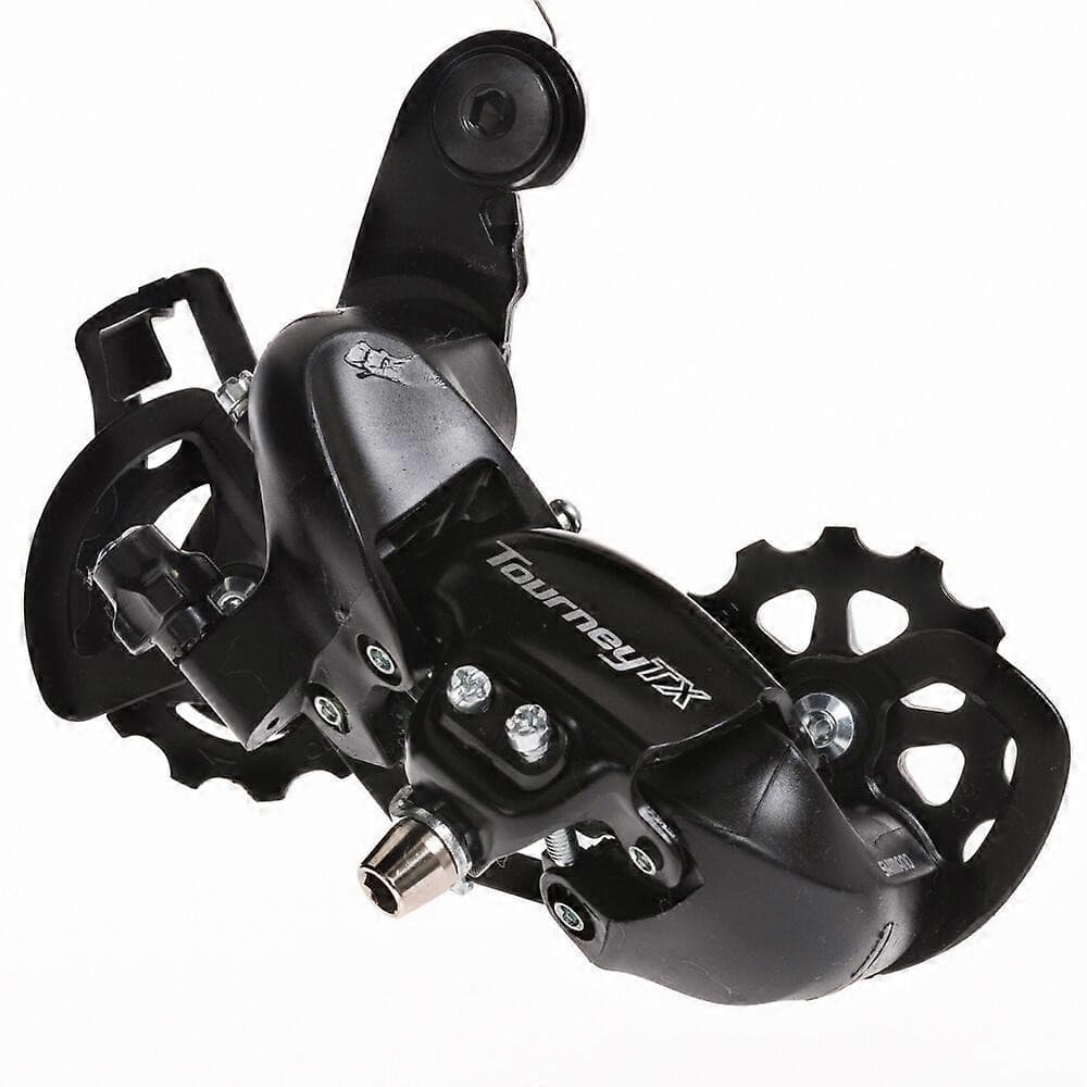 Velosiped üçün arxa ötürücü Shimano Tourney TX RD-TX800 SGS, qara