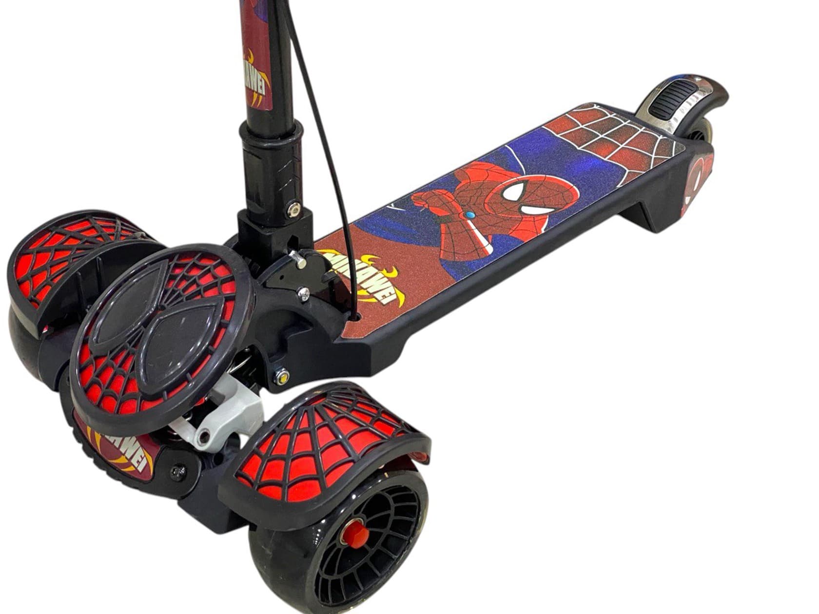 Samokat 2020_spider_red, qara/qırmızı — şəkil 8