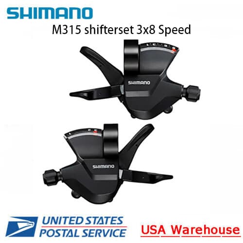 Şifter Shimano M315 Shifter Set 3x8 Speed — изображение 6
