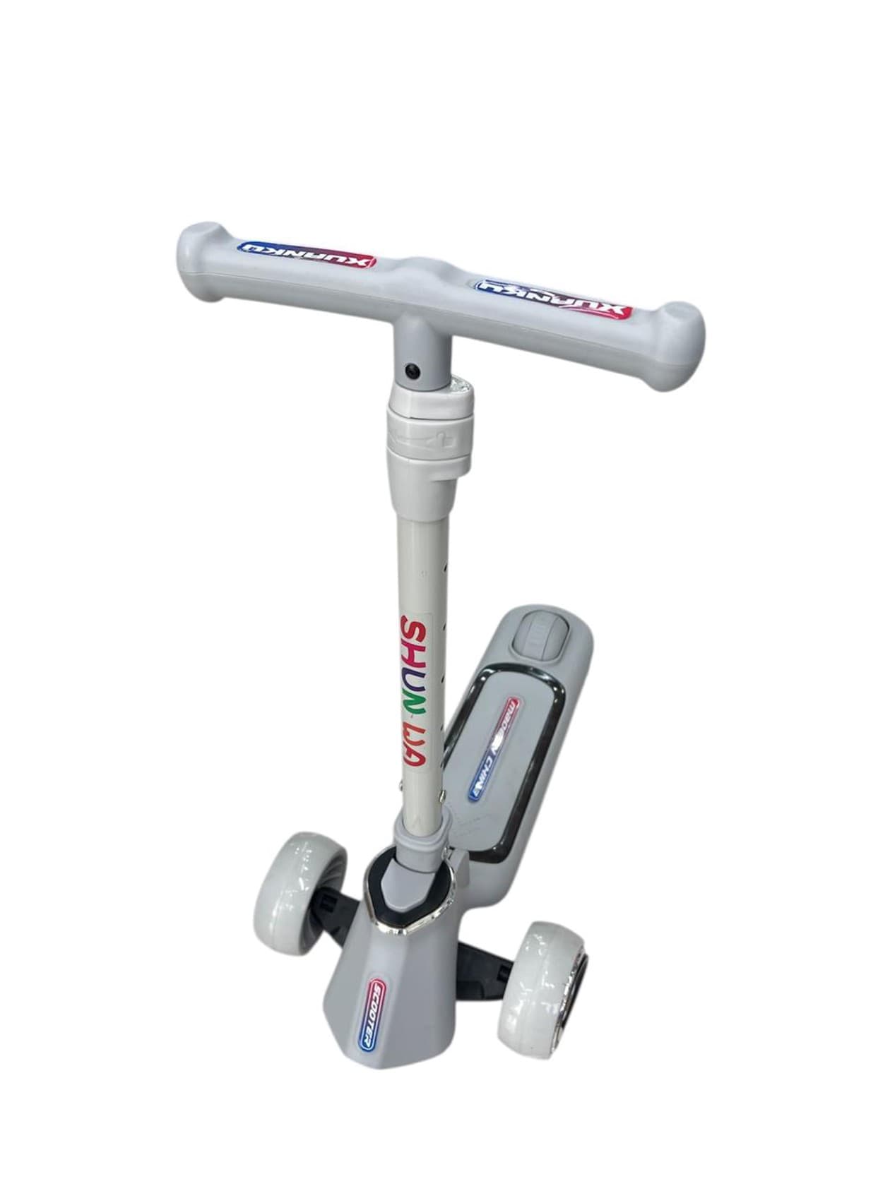 Uşaqlar üçün samokat 5882-1 Boz, Bluetooth-la