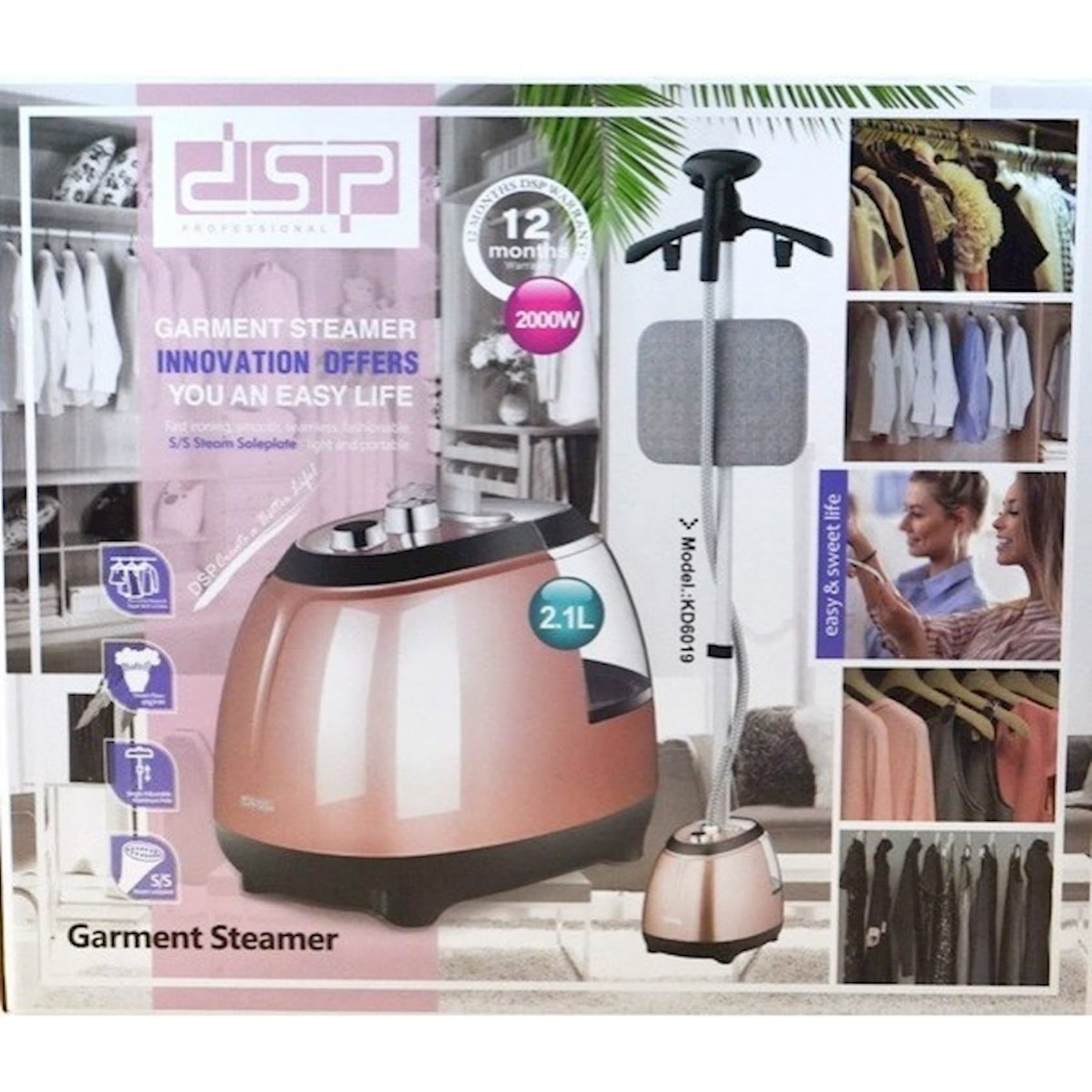 Vertikal buxarlayıcı DSP KD-6019 — image 3