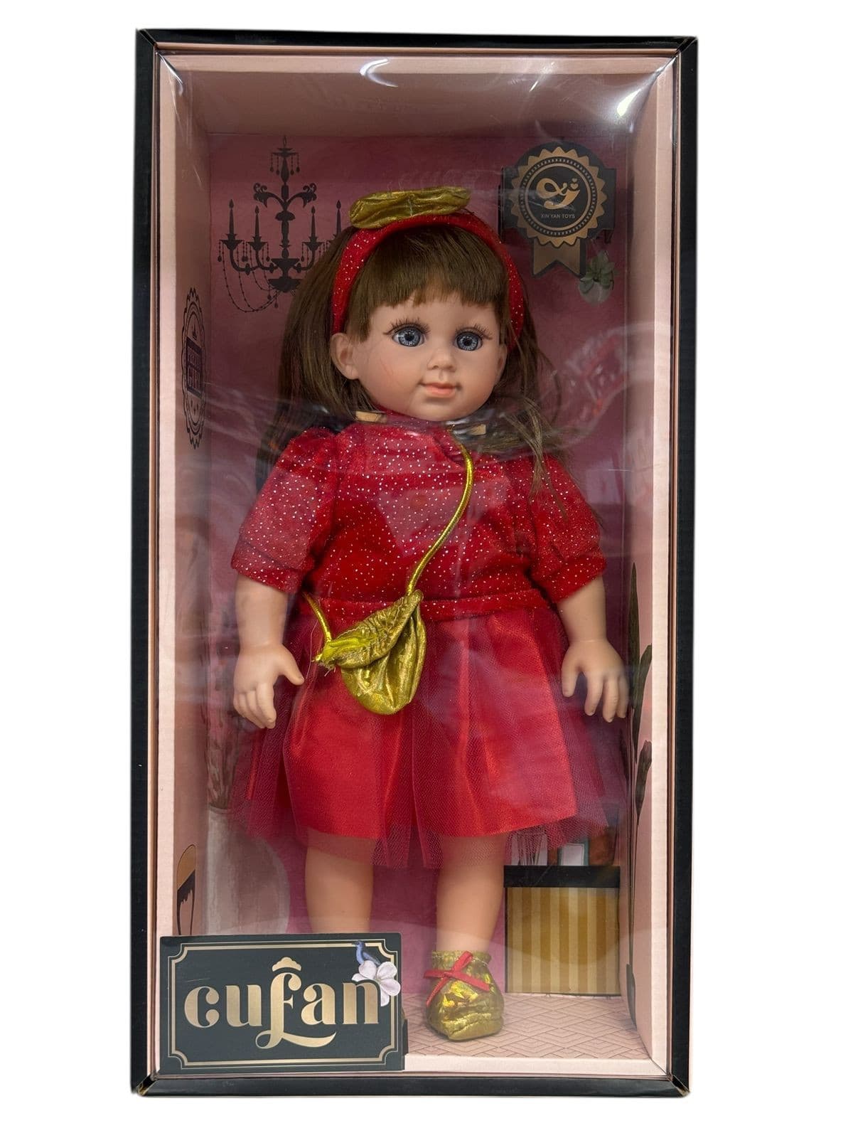 Kukla Cufan 9925, plastik, 35 sm