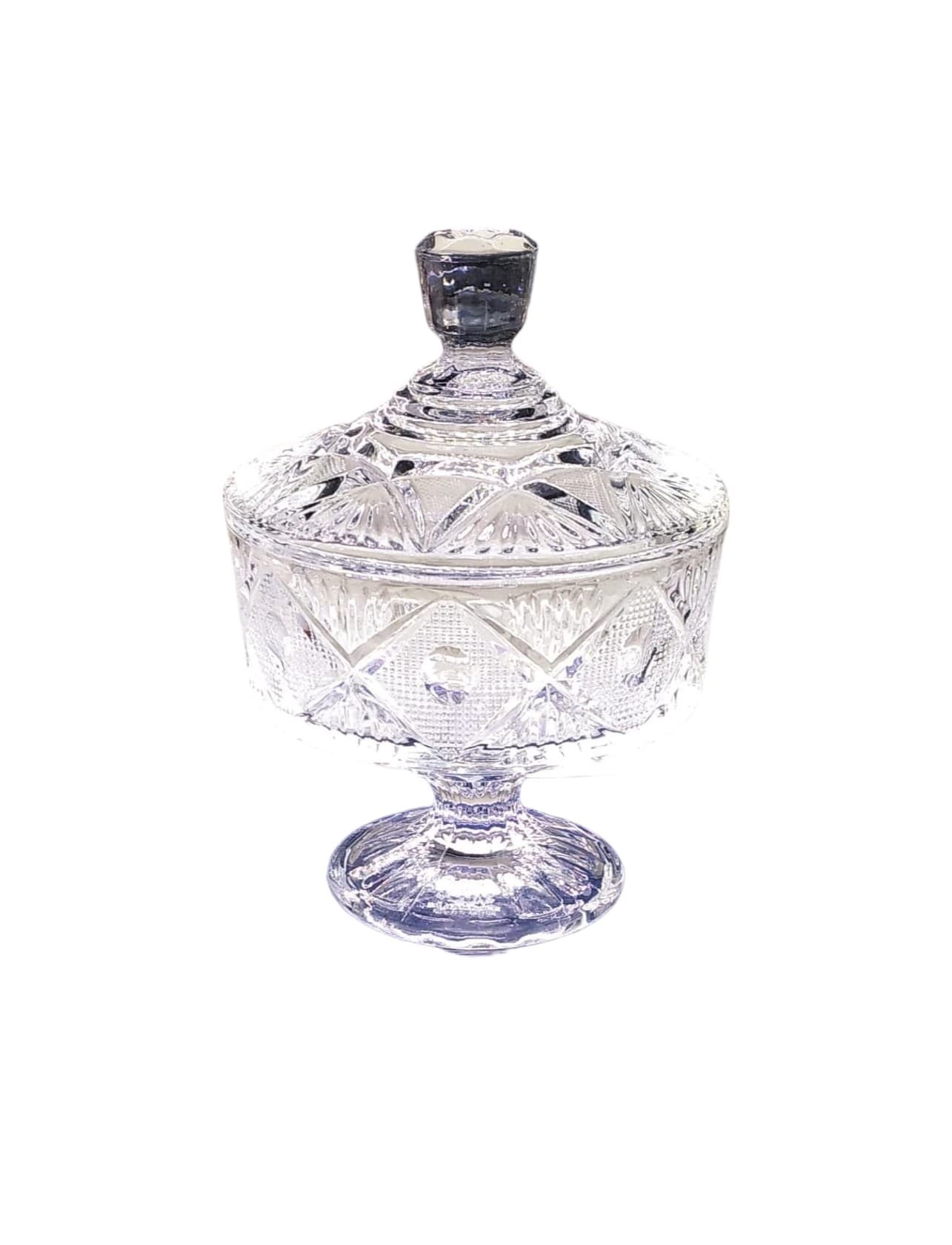Şəkər qabı Glass Ware TG012, şəffaf