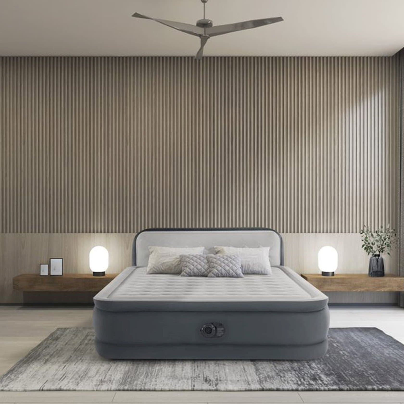 Şişmə çarpayı Intex Headboard Airbed 64448 — şəkil 3
