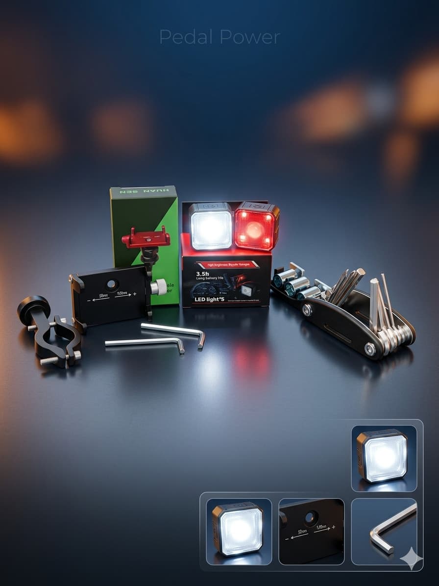 Velosiped üçün aksesuar dəsti 9731 — изображение 2
